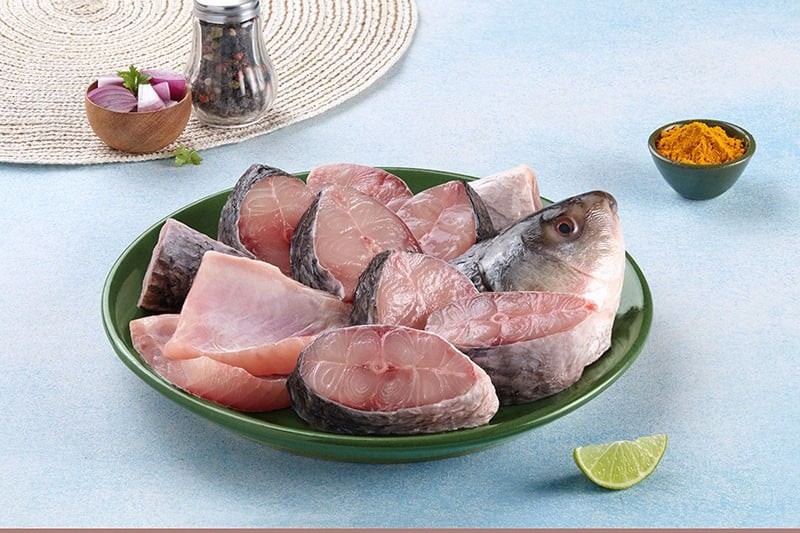 Deshi Rui Fish Stacks Include Head Pieces (Size: 2kg)